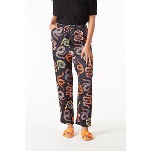 New Farm Rio black snake pants